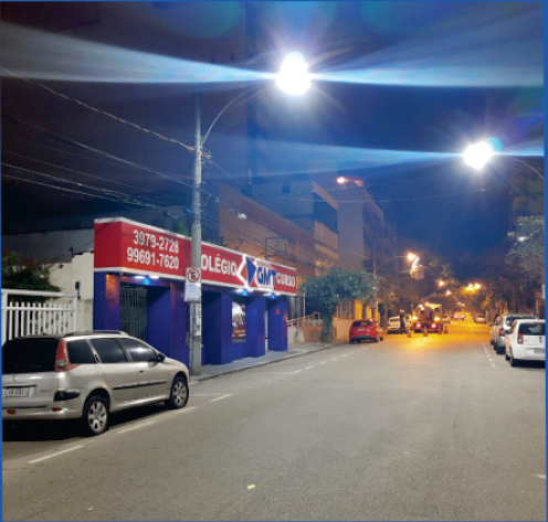 Nova Iluminação LED Rua Pedro de Carvalho